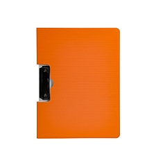树德 彩虹直板夹 (橙) A4 横式  U6133