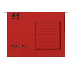 益而高 快劳文件夹 (红) A4 40个/包  9351A