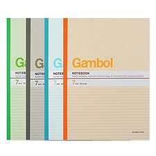 国誉 渡边Gambol无线装订笔记本 (混色) B5/40页 12本/包  WCN-G6407