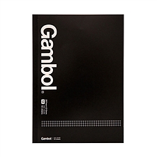 国誉 渡边Gambol无线装订笔记本(5mm方格) (黑) A4/50页 5本/封  WCN-GNB2553