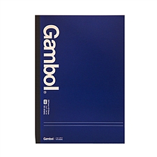 国誉 渡边Gambol无线装订笔记本(7mm横线) (藏青) A4/50页 5本/封  WCN-GNB2552