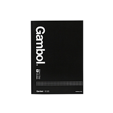国誉 渡边Gambol无线装订本(5mm方格) (黑色) B5/80页 5本/封  WCN-GNB1853