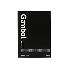 国誉 渡边Gambol无线装订本(5mm方格) (黑色) A5/80页 5本/封  WCN-GNB3853
