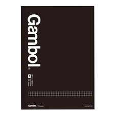 国誉 渡边Gambol易撕线系列无线装订本(9mm横线) (黑色) B5/50页 5本/封  WCN-GNB1555