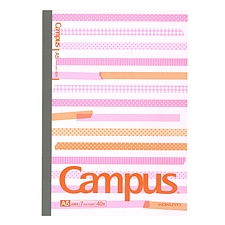 国誉 Campus彩色贴纸笔记本 (混色) B5/40  WCN-CNB