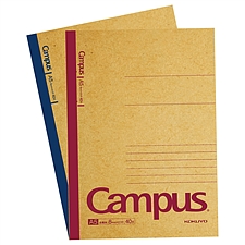 国誉 Campus无线装订点线笔记本(牛皮纸系列) (混色) A5/40页  WCN-CNB3415