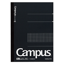国誉 Campus无线装订方格笔记本 (黑) A5/40页  NO-104S5-D