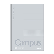 国誉 Campus无线装订方格笔记本 (灰) B5/40页  WCN-CNB1410-1