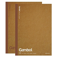 国誉 渡边Gambol牛皮纸无线装订笔记本 (混色) A5/40页  WCN-G5401C