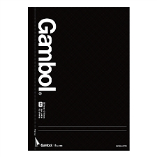 国誉 渡边Gambol无线装订笔记本(易撕线) (黑) A4/50页  WCN-GNB2554