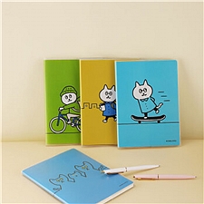 国誉 Illustrator PVC封套本(各种各样的猫咪) (4色