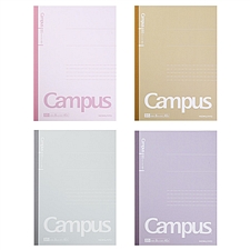国誉 Campus彩色无线装订本 (4色混装) B5/40页 8mm点线 4本/封  WCN-CNB1473-1