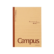 国誉 Campus牛皮纸英语学习本 A5/60页  WCN-CNB3664