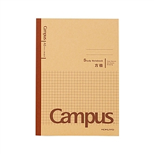 国誉 Campus牛皮纸方格学习本 A5/60页 5mm方格  WCN-CNB3666