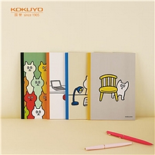 国誉 Illustrator无线装订本 各种各样的猫咪  WCN-