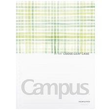 国誉 Campus水彩絮语活页纸易索引收纳夹 (绿) B5  WSG-RUDS101G