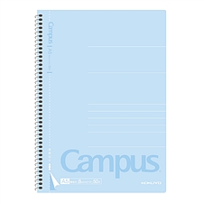 国誉 Campus螺旋装订易撕笔记本(经典系列) (浅蓝) 