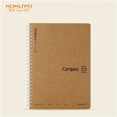 Campus牛皮纸软线圈本笔记本