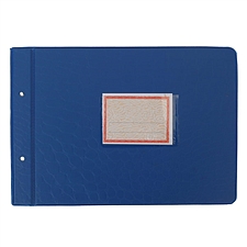 立信 塑料账夹 (蓝、绿) 16K横式（276*200mm）  29