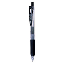 斑马 SarasaClip按动式中性笔 (黑) 0.5mm  JJ15-BK