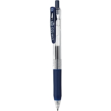 斑马 SarasaClip按动式中性笔 (蓝黑) 0.5mm  JJ15-FB