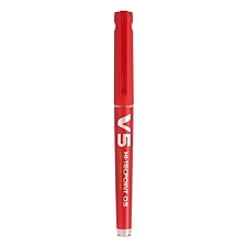 百乐 V5威宝墨胆型走珠笔 (红) 0.5mm  BXC-V5