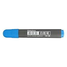 易优百 塑壳白板笔 (蓝) 10支/盒  EB-45