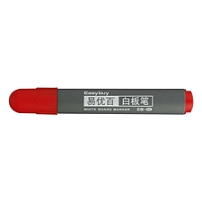 易优百 塑壳白板笔 (红) 10支/盒  EB-45