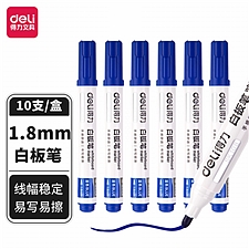 得力 白板笔 (蓝) 1.8mm  SK108
