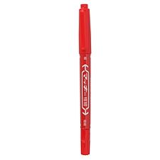 斑马 唛奇小双头记号笔 (红)  MO-120-MC