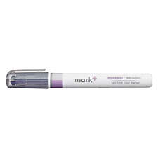 国誉 mark+双头马克笔(灰色调款) (紫/灰)  PM-MT101VM