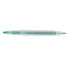 白金 双头荧光笔 (绿)  CSD-120
