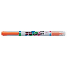 国誉 K2双头荧光笔 (橙) 0.8mm/4mm  K2PM-L2YRX10