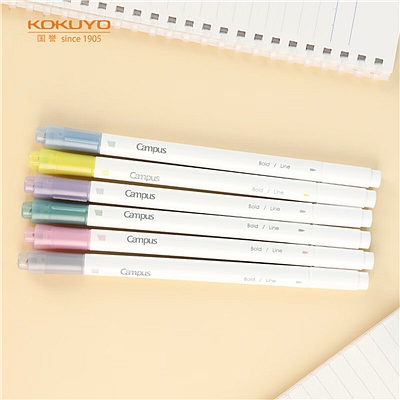 Campus 柔彩双头马克笔