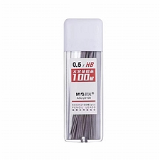 晨光 大容量自动铅芯 (黑) HB 0.5mm 100根/盒  ASLQ3108HB5