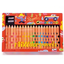 国誉 MIX混色彩色铅笔套装 (20色) 20支/盒  KE-AC2