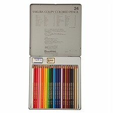 樱花 24色彩色铅笔 (24色)  PFY-24
