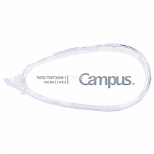 国誉 Campus原纸色替芯式修正带 (白) 5mm*8m  WSG-TWT3508-1