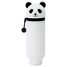 喜利 PuniLabo硅胶立式伸缩笔袋 (熊猫)  A-7712-6