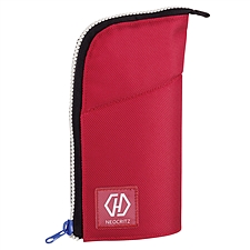 国誉 Highlu大容量笔袋 (红灰)  F-VBF220-3