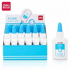 得力 手工白胶 40ml  9070