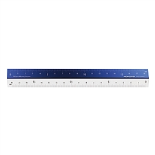 国誉 都市印象PC铝制直尺 (深蓝) 18cm  WSG-CLUH18