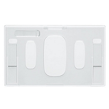 国誉 ID·IC卡专用胸卡卡套(Id＋系列) (透明) 10个/盒 横版  NAFU-C280