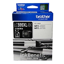 兄弟 打印机墨盒 (黑) 高容量  LC599XL BK