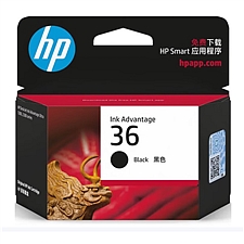 惠普 打印机墨盒 (黑) 36号  9R1W4AA