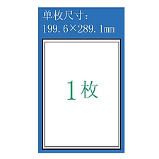安内斯 电脑打印标签 (白) 199.6mm*289.1mm  A7167-100