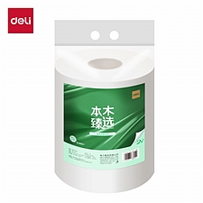 得力 本木系列双层240米大卷纸 3卷/提，4提/箱  WP2240