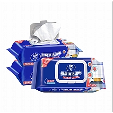 维达 厨房清洁卫生湿巾 (40+20)片/包  VW4002