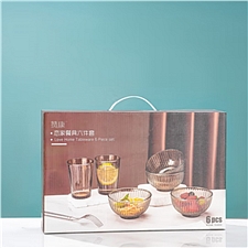 赞康 恋家餐具六件套