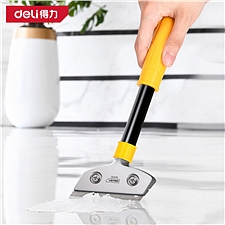 得力 重型清洁铲刀尾部敲击头 (黄) 300mm  DL4725